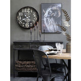 Žvakidė Metal Black L, H38 cm