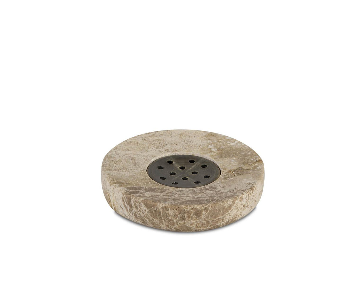Beige Marble soap dish