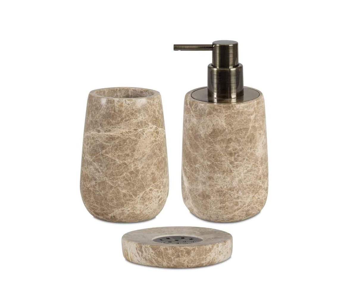 Beige Marble soap dish