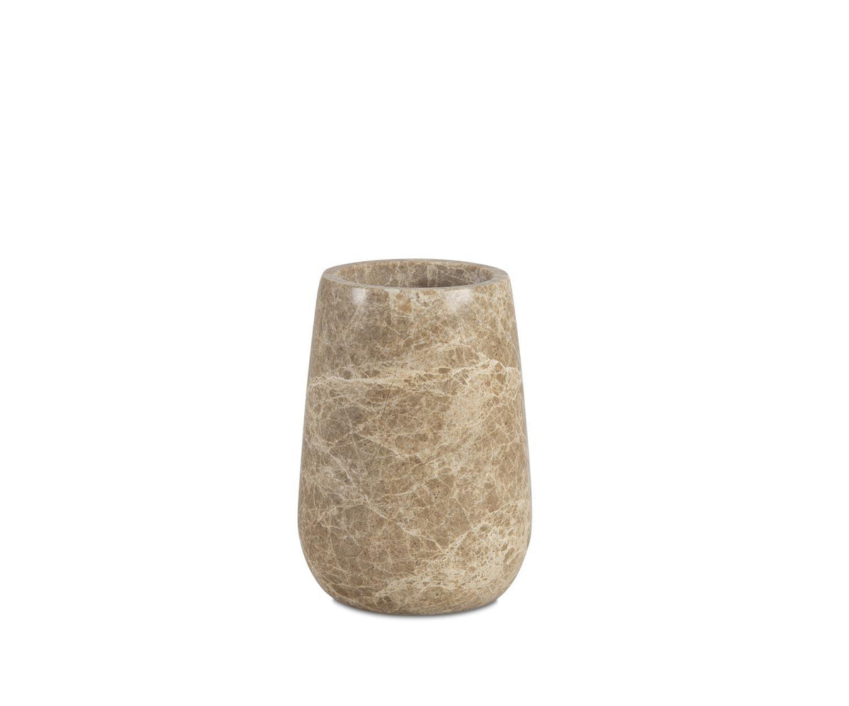 Beige Marble toothbrush holder