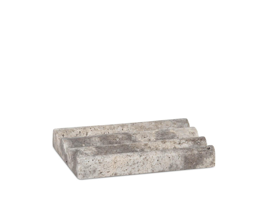 Grey Marble soap dish