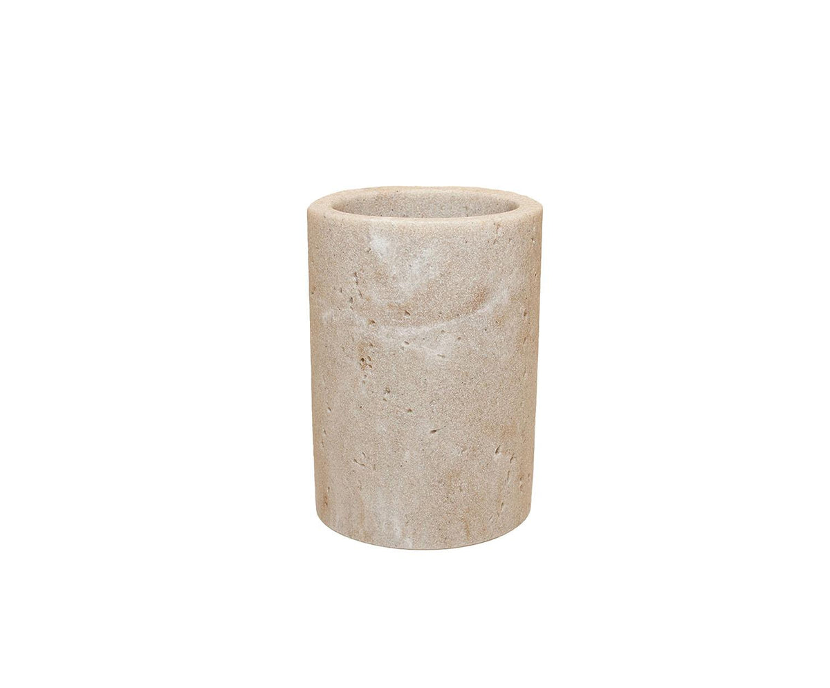 Pearl toothbrush holder