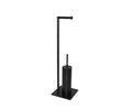 Black toilet roll stand, H71 cm