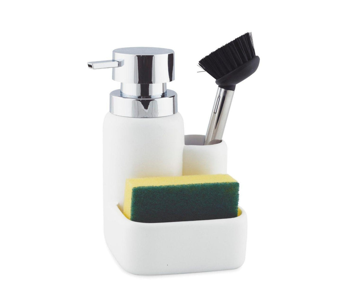 3 in 1 Matt White dispenser