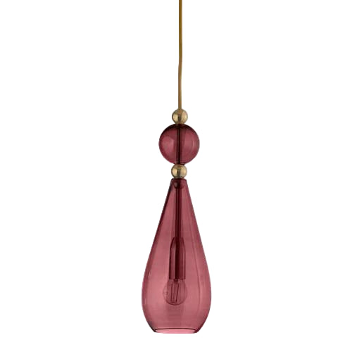 Pakabinamas šviestuvas Smykke Ruby / Gold, Ø12.5 cm