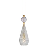 Pakabinamas šviestuvas Smykke Crystal with Chameleon Ball / Gold, Ø12.5 cm