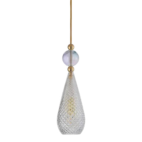 Pakabinamas šviestuvas Smykke Crystal with Chameleon Ball / Gold, Ø12.5 cm