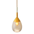 Pakabinamas šviestuvas Lute M Golden Smoke / Gold, H49 cm