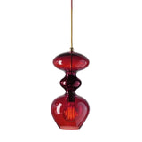 Pakabinamas šviestuvas Futura Ruby / Gold, H37 cm