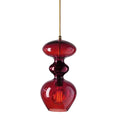 Pakabinamas šviestuvas Futura Ruby / Gold, H24 cm
