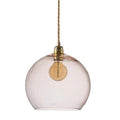 Rowan L pendant lamp, Bright Coral Gold, Ø28 cm