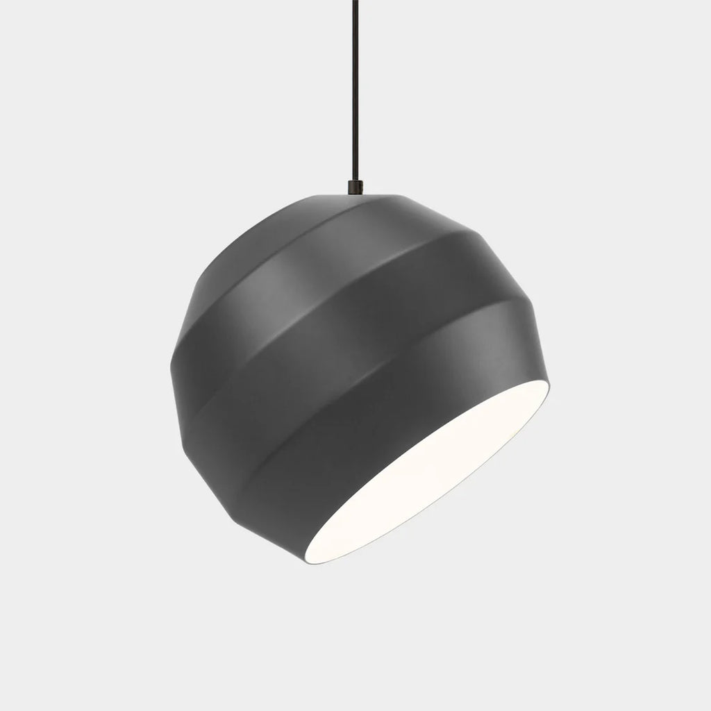 Pitch Dark grey pendant lamp