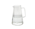 Stripes glass jug, 1 litre