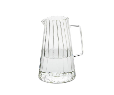 Stiklinis ąsotis Stripes, 1 litras
