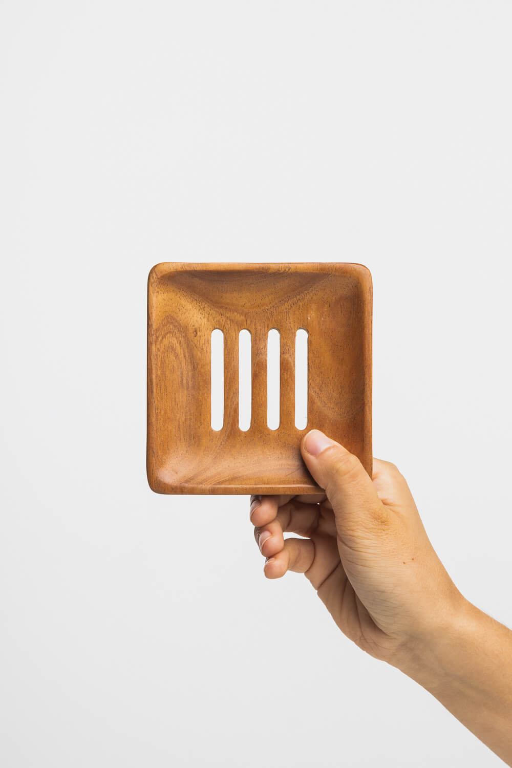 Neemwood wooden soap dish