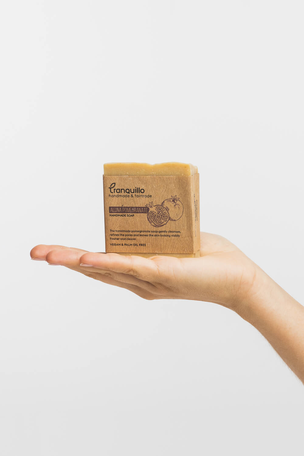 Aluna Pomegranate soap, 100 g