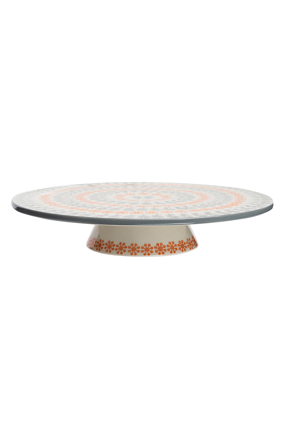 Tortų padėklas su kojele Floral, Ø27 cm