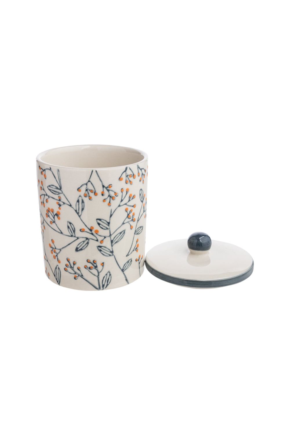 Romantic jar with lid