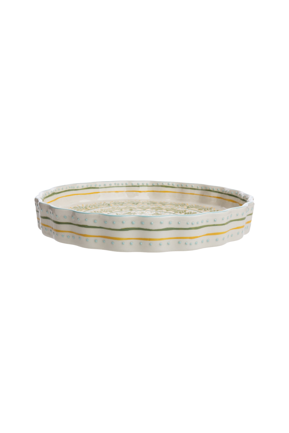 Retro baking dish Ø27 cm, green