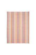 Stripes tea towel set, pink, 2 pcs