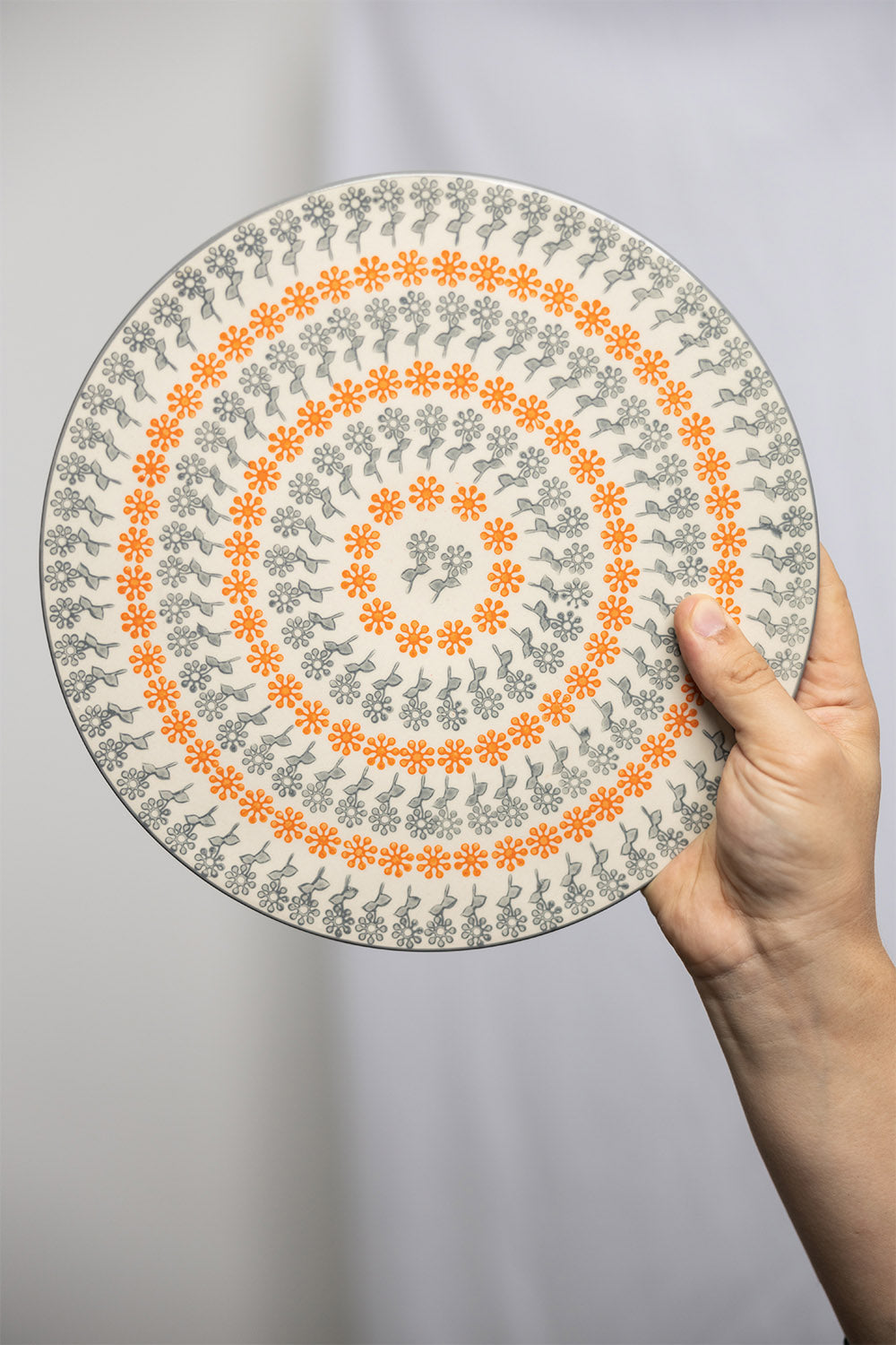 Tortų padėklas su kojele Floral, Ø27 cm