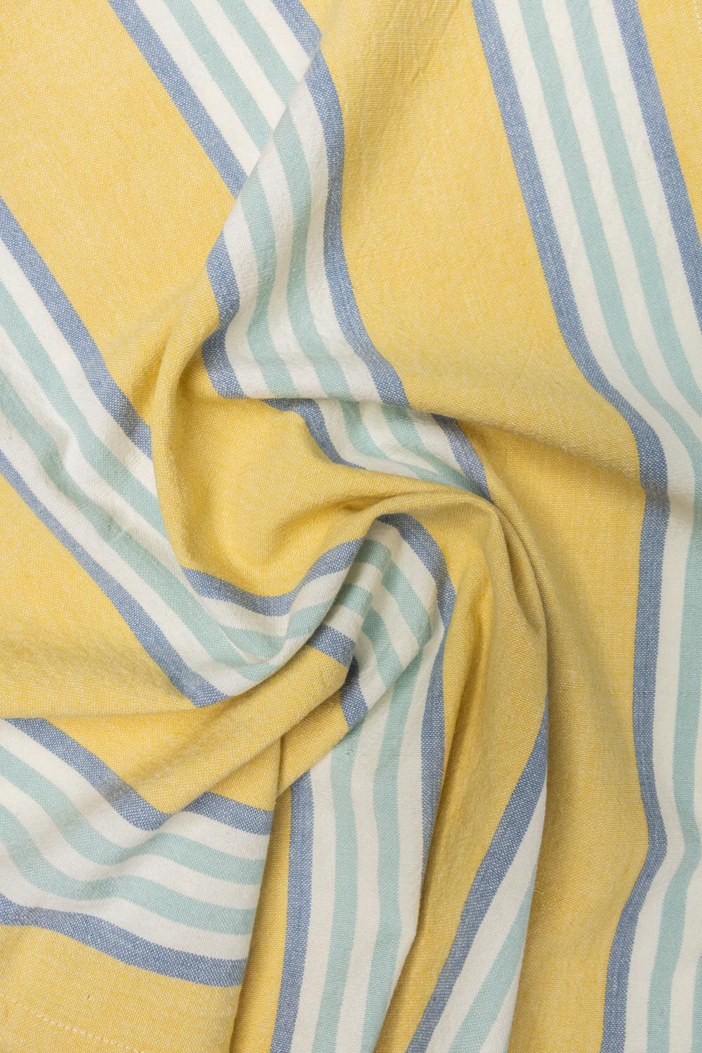Virtuvinių rankšluosčių rinkinys Stripes, geltonas, 2 vnt.