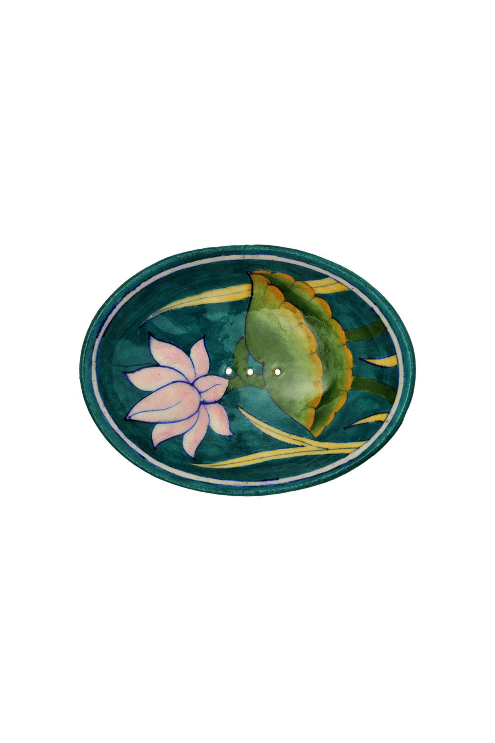 Muilinė Blue Pottery, žalia