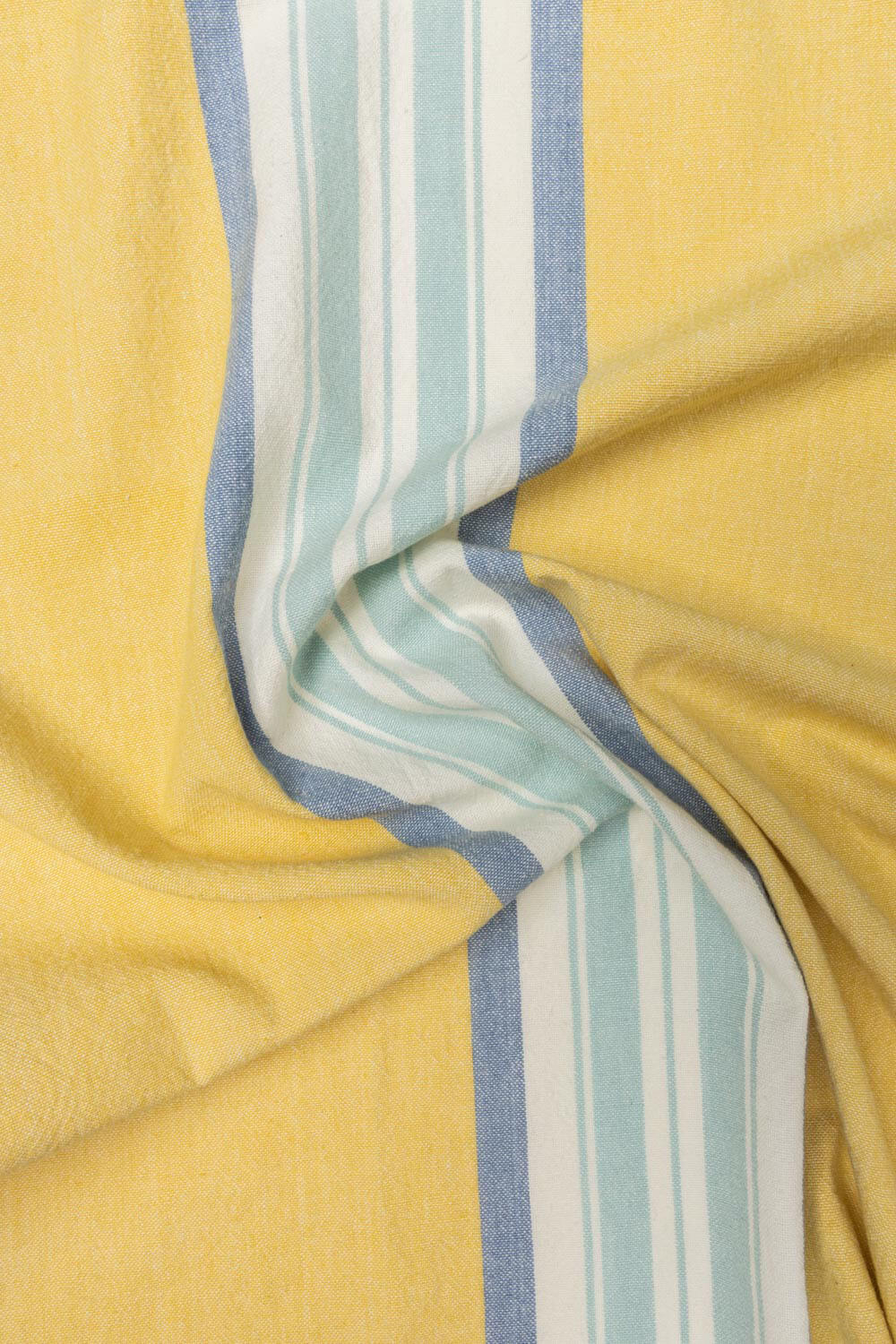 Stripes tea towel set, yellow, 2 pcs