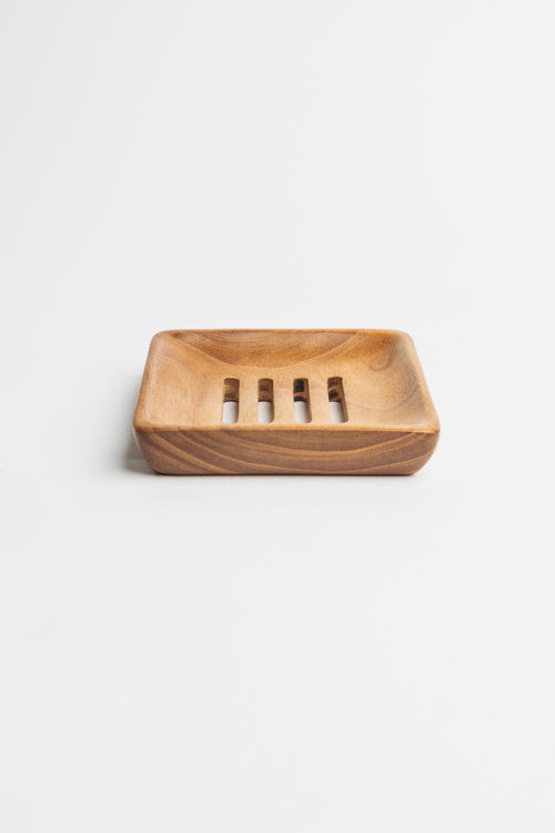 Neemwood wooden soap dish