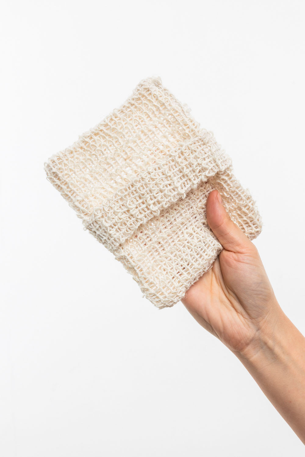 Sisal exfoliating body sponge