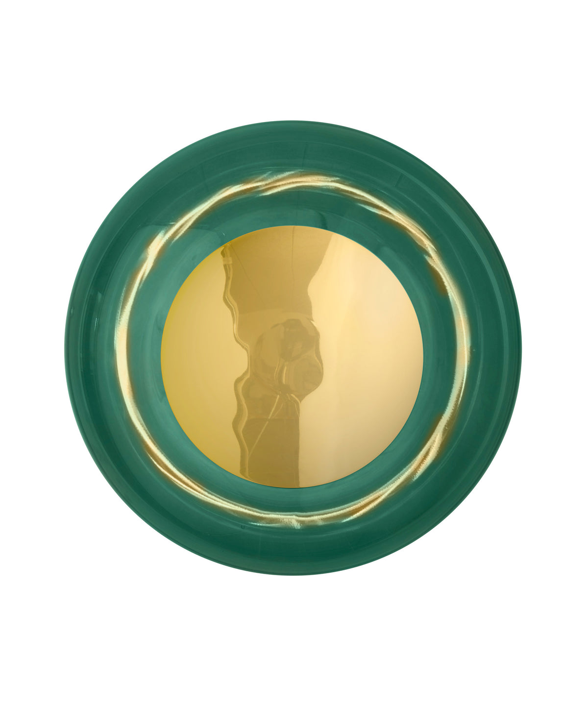 Lubinis/sieninis šviestuvas Horizon Ivy Green, ø29 x 20,5 cm – įjungtas