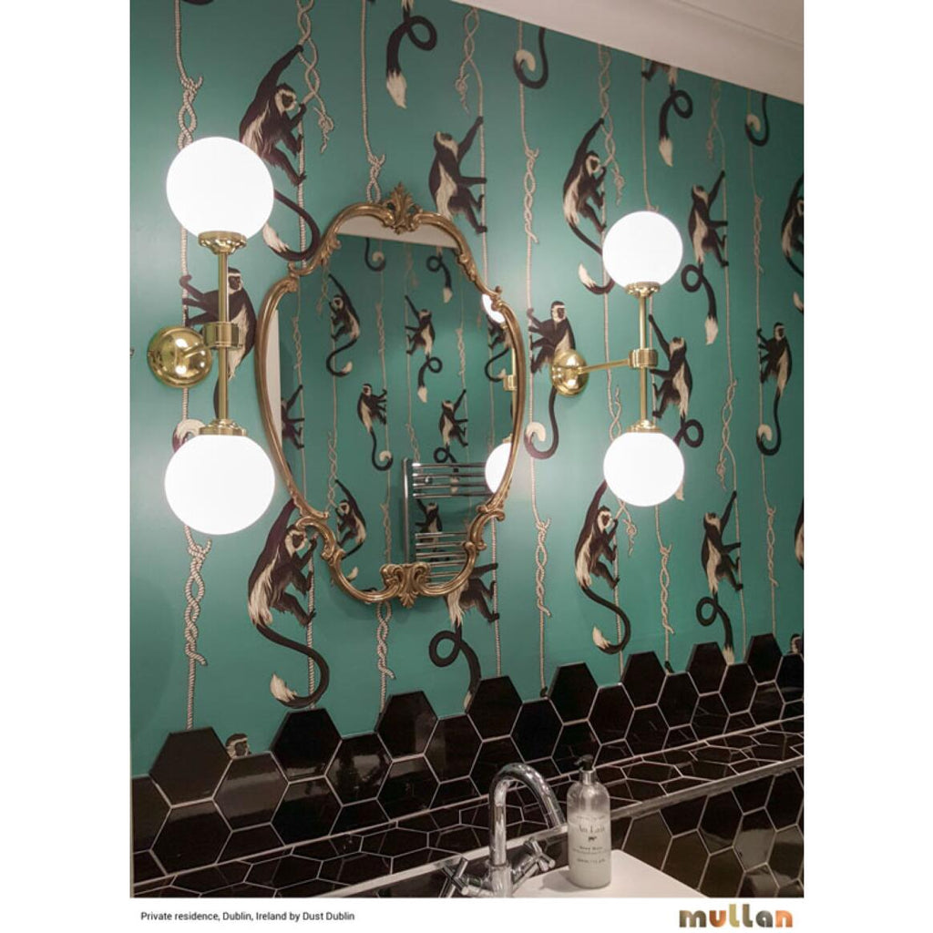 Yaounde Double Globe wall lamp