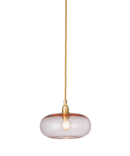 Pakabinamas šviestuvas Horizon Ø21 cm, Bright Coral – įjungtas
