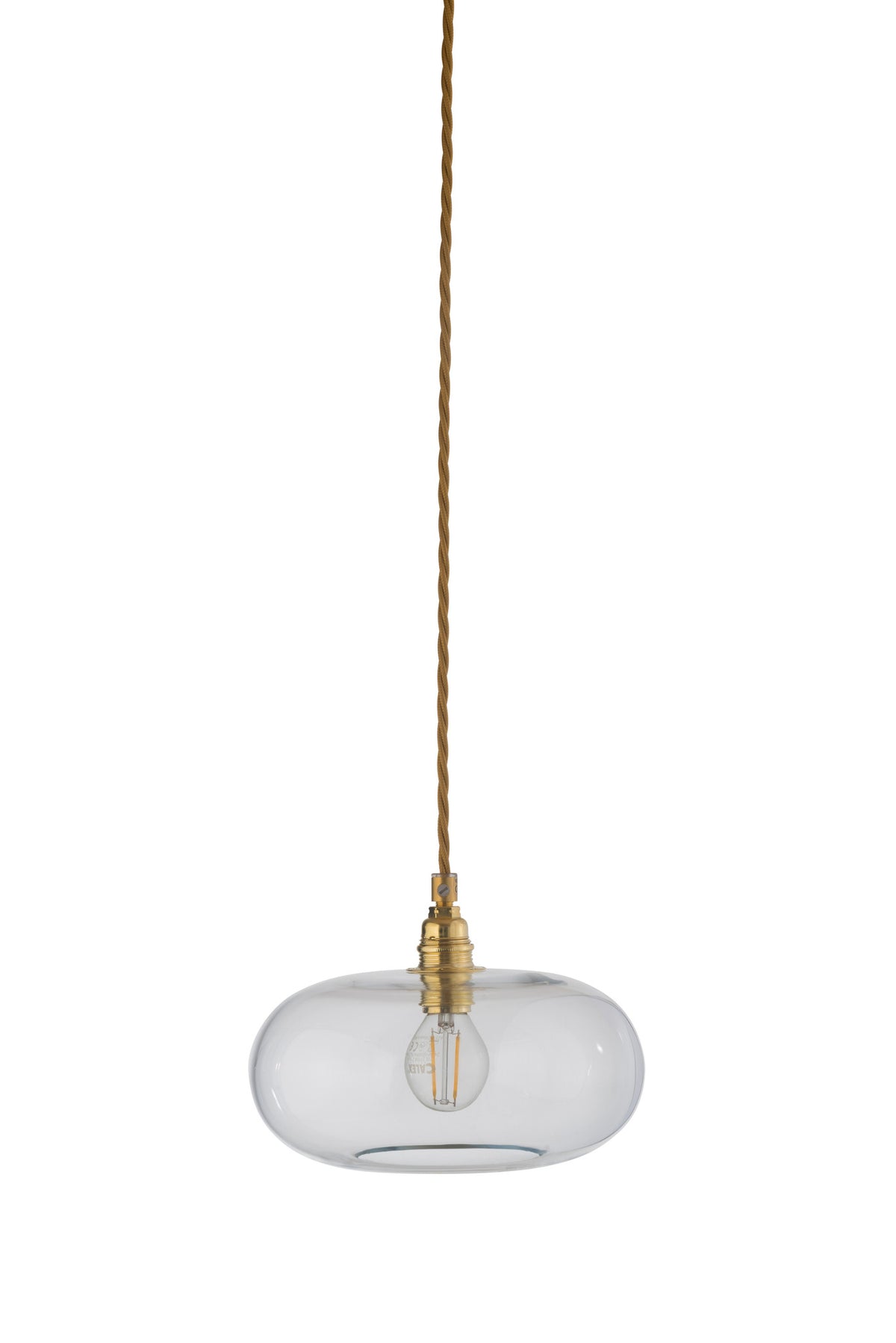 Pakabinamas šviestuvas Horizon Ø21 cm, Clear with Gold
