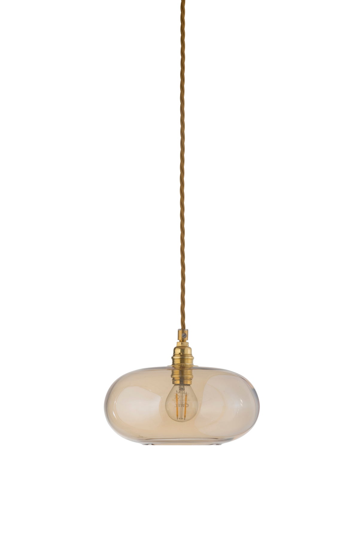 Pakabinamas šviestuvas Horizon Ø21 cm, Golden Smoke