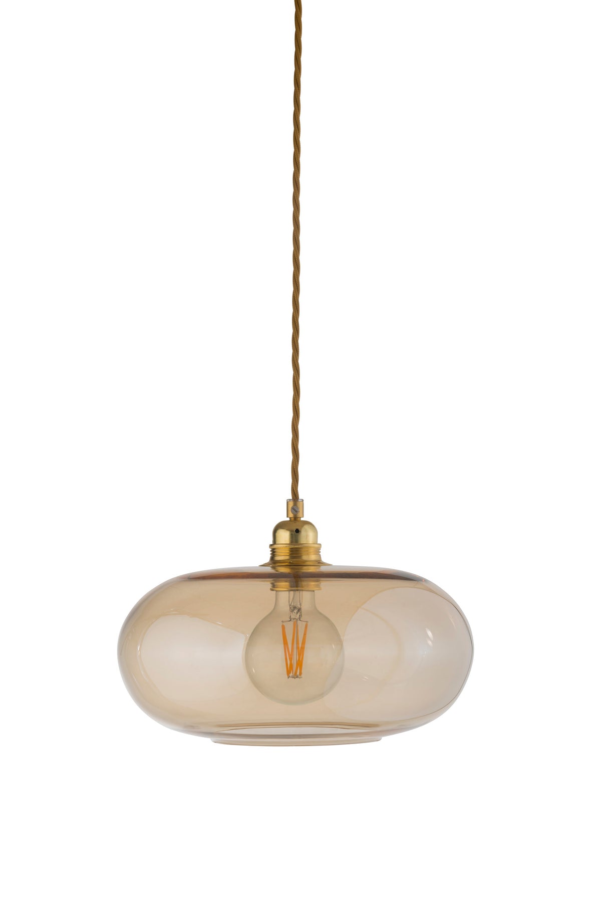 Pakabinamas šviestuvas Horizon Ø29 cm, Golden Smoke