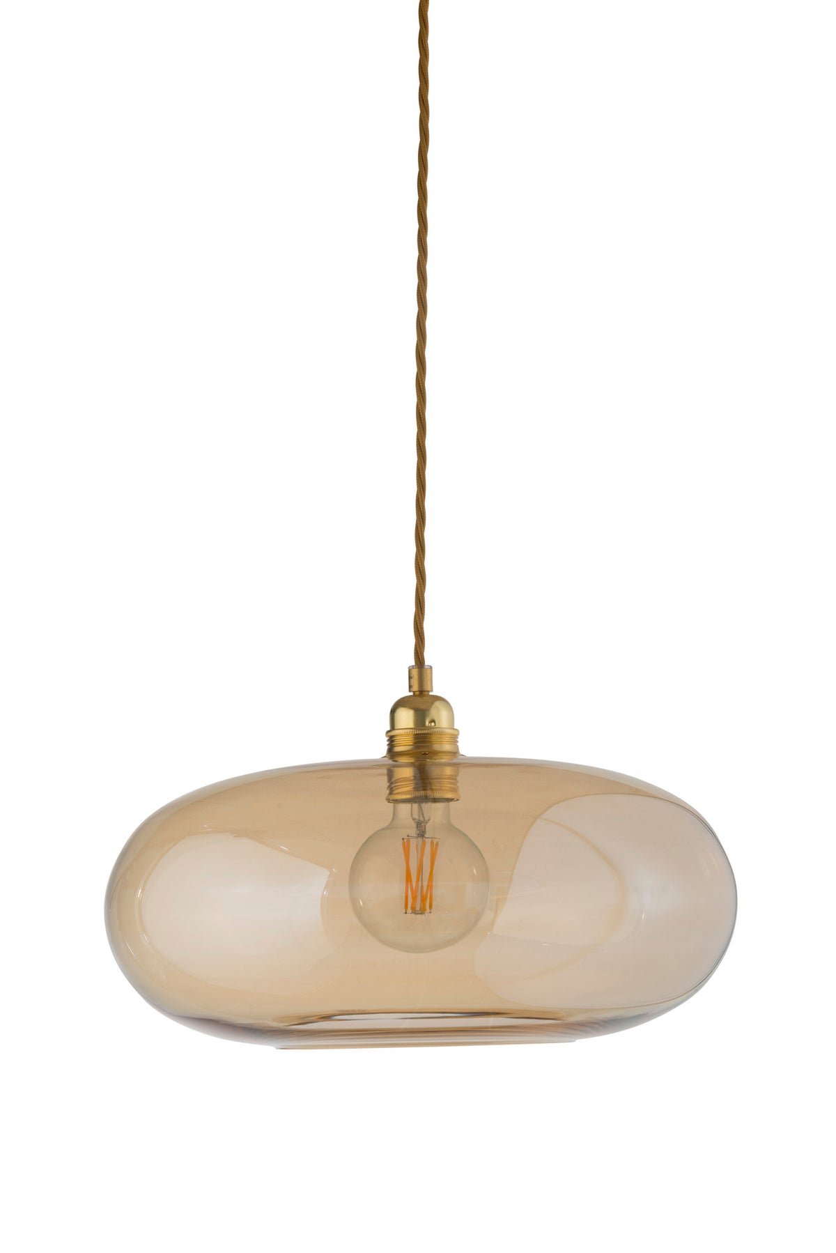 Pakabinamas šviestuvas Horizon Ø36 cm, Golden Smoke