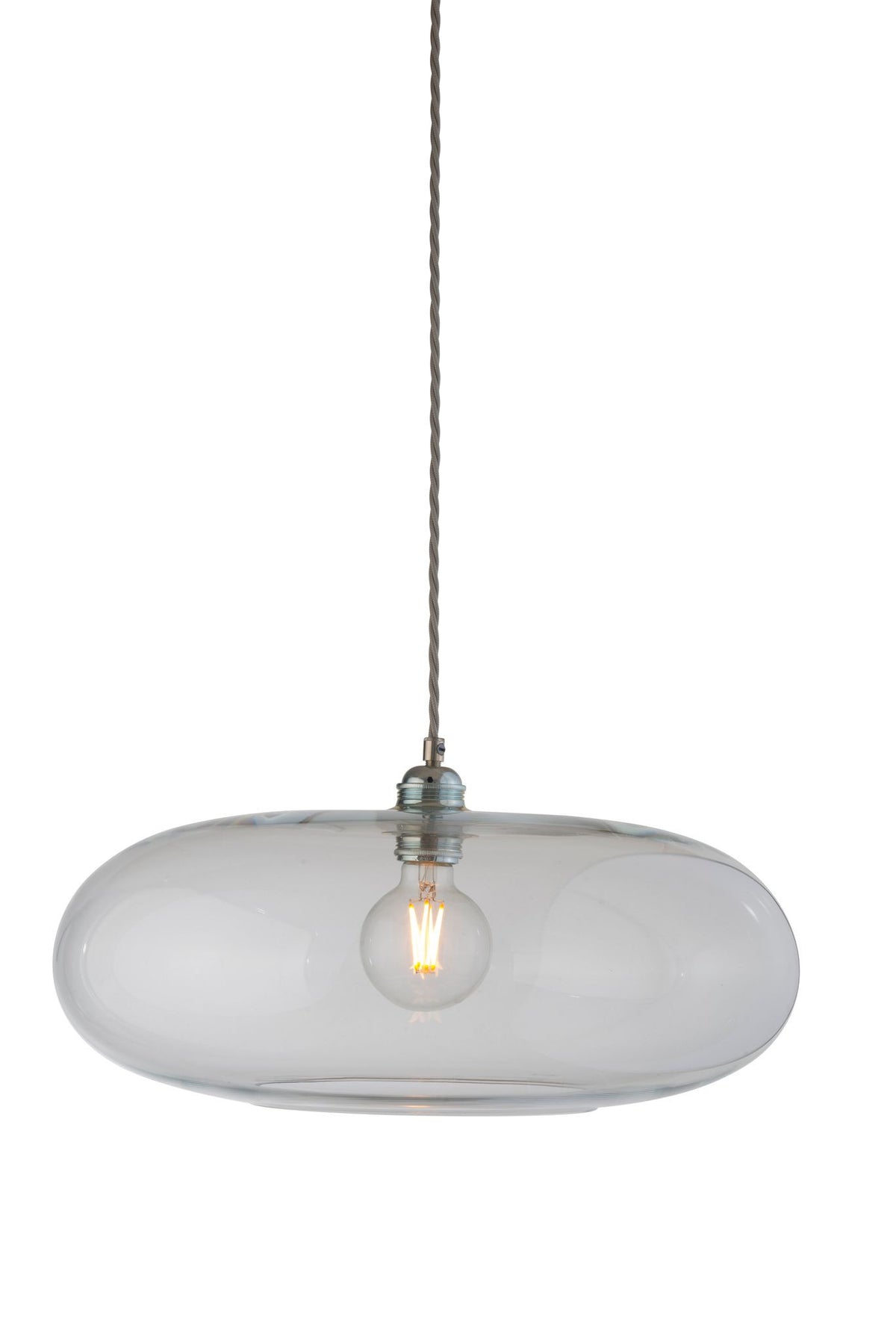 Pakabinamas šviestuvas Horizon Ø45 cm, Clear with Silver