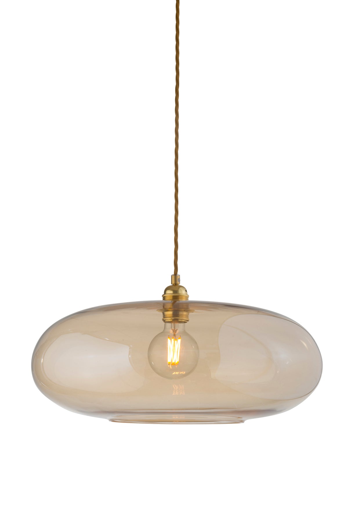 Pakabinamas šviestuvas Horizon Ø45 cm, Golden Smoke