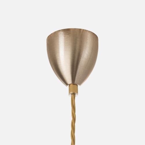 Pakabinamas šviestuvas Rowan Golden Smoke Gold, Ø15,5 cm – detalė