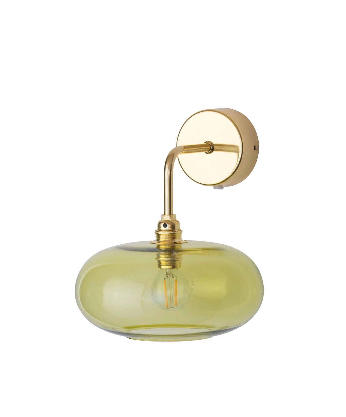 Sieninis šviestuvas Horizon Ø21 cm, Olive