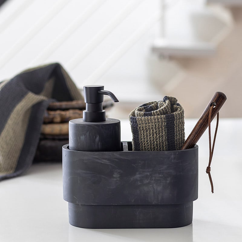 ATTITUDE BLACK soap dispenser