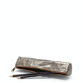 PENCIL SLIM pencil case, metallic grey