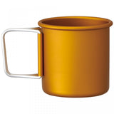 Puodelis Collapsible Aluminium Yellow, 300 ml