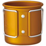 Puodelis Collapsible Aluminium Yellow, 300 ml