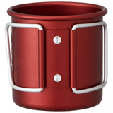 Puodelis Collapsible Aluminium Red, 300 ml