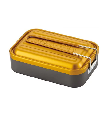 Metalinė dėžutė - troškintuvas Aluminum Messtin Yellow, 850 ml