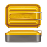 Metalinė dėžutė - troškintuvas Aluminum Messtin Yellow, 850 ml