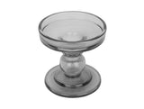 Žvakidė Glass Art small Black, H9 cm