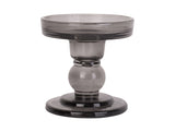 Žvakidė Glass Art small Black, H9 cm